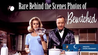 Behind the Scenes of Bewitched in Rare Production Photos