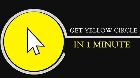 How to Get Yellow Circle Around Mouse Cursor | How to Highlight Mouse Pointer | Camtasia 9 Tutorial