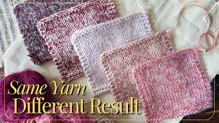 Why the Same Yarn Can Look Completely Different (How to Layer Yarn Colors)