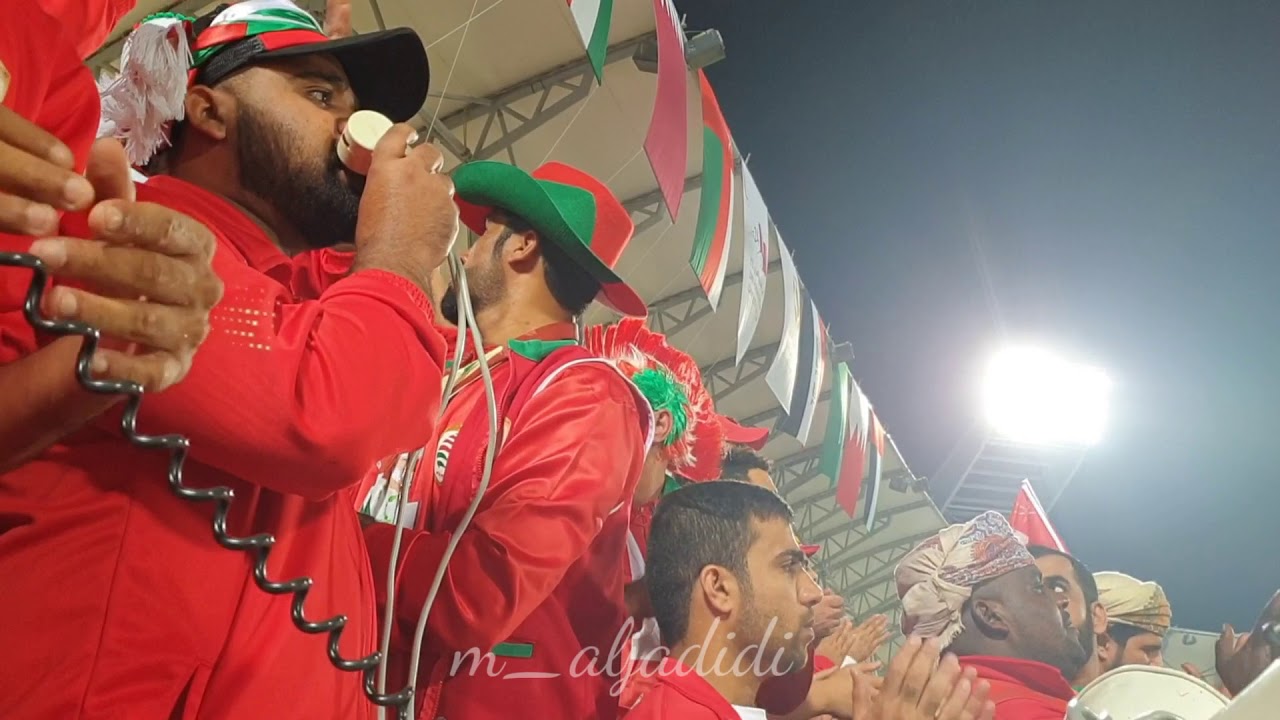 اهازيج الاحمر 1 ( عمان × البحرين)  خليجي 24