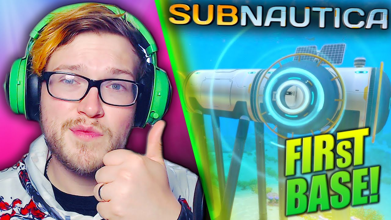 Building My FIRST Base Subnautica 3 YouTube