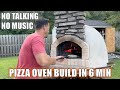 No Talking No Music Pizza Oven Build