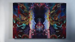 Conversations As Alice, Sibling Rorschach Series, Carrie Ann Baade And Lordscience Universal