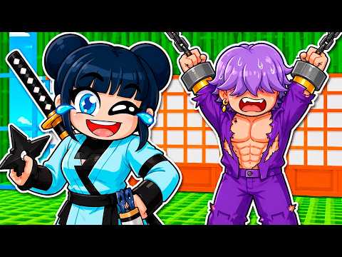 A NINJA GIRL KIDNAPPED me in Roblox!