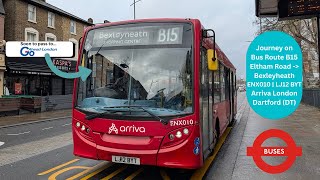 *Last Day* AL ENX10 on Bus Route B15