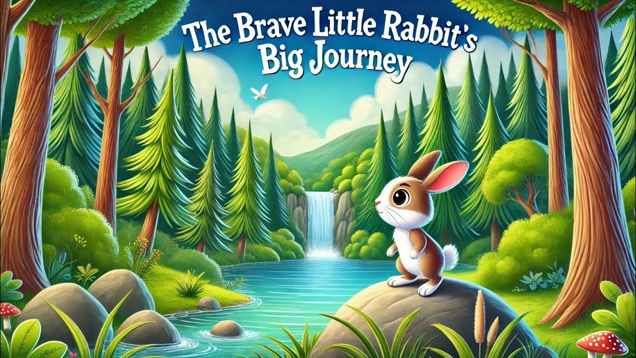 🌟The Brave Little Rabbit's Big Journey | Inspirational Story for Kids 