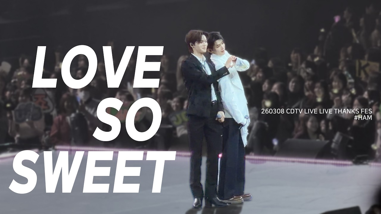 260308 CDTV LIVE LIVE THANKS FES LOVE SO SWEET