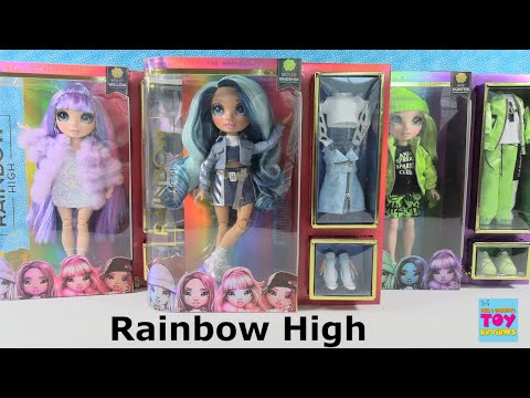 NEW Rainbow High Dolls Violet Skyler Jade Unboxing Review | PSToyReviews