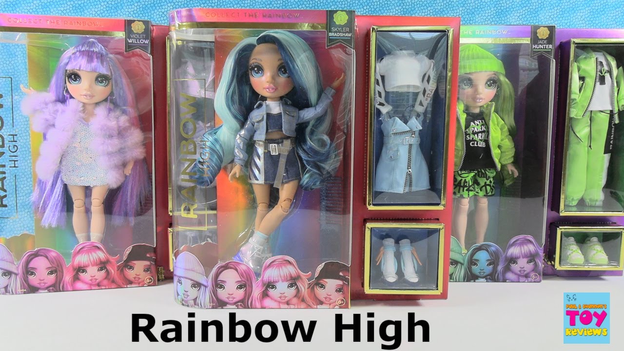 Rainbow High Surprise Jade Hunter - Green Clothes Fashion Doll