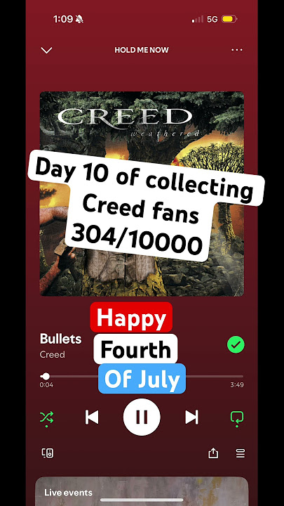 USA USA USA #metal #rock #music #nostalgia #creed #90srock #playlist #grungemusic #spotify #live