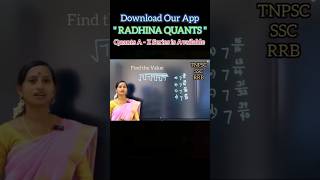 #20 Simplification by Mohana Mam #maths #simplification #mathstricks #banking #ssc