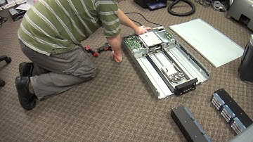 Exabyte tape autoloader with almost 20tb of space of tape library