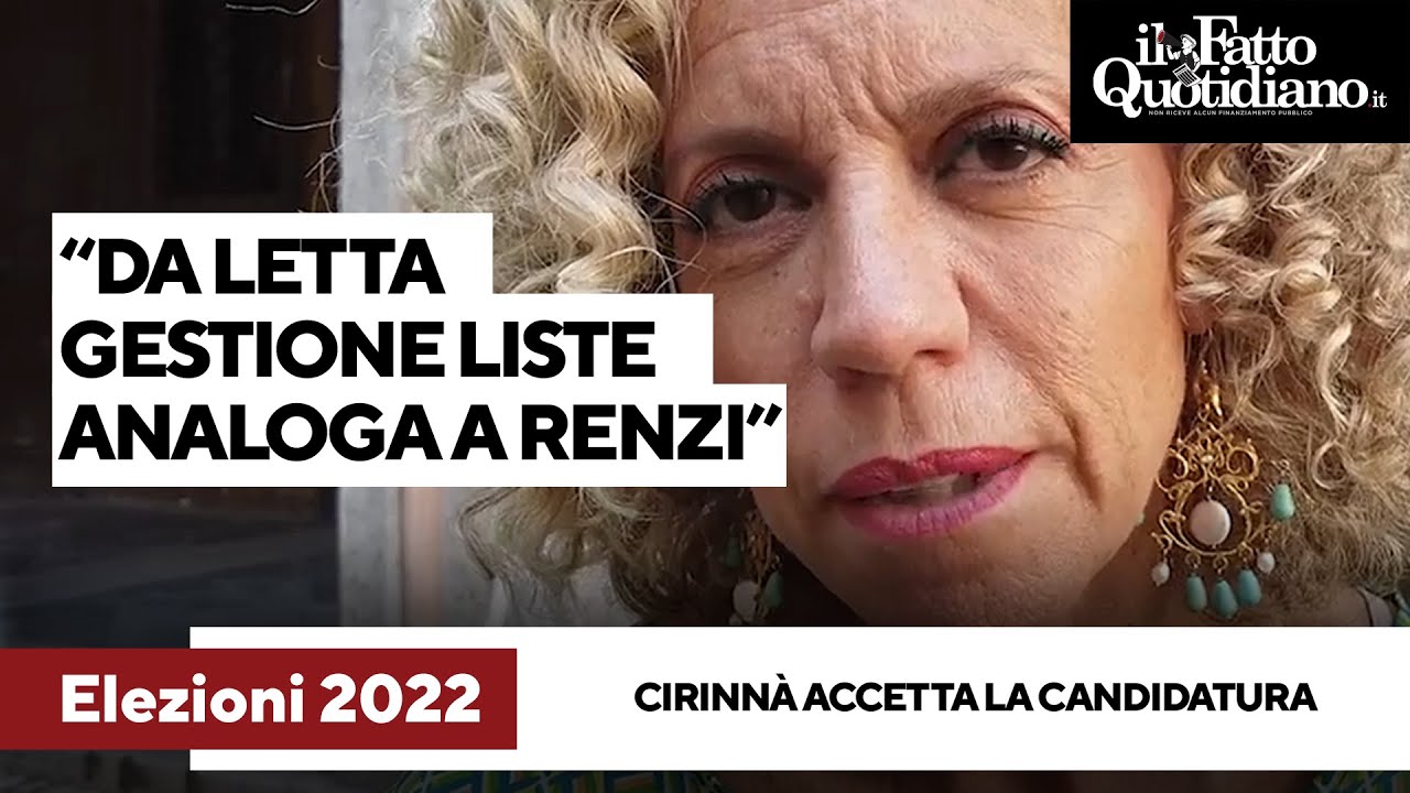 Cirinnà (Pd): “Da Letta gestione delle liste analoga a Renzi. Combatterò per la comunità Lgbt”