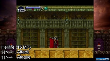 Castlevania Symphony of the night All Magic Spells (PS1/XBox 360/Android/iOS/PSP/PS4)