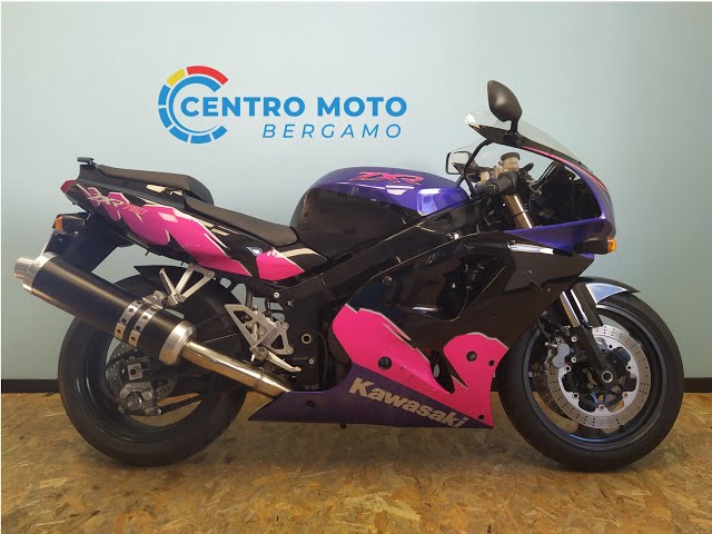 STUPENDA KAWASAKI ZXR 750 CONSERVATA - FMI- Solo 3800 km. - YouTube