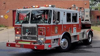 DC Fire & EMS  Truck 17 Responding (Spare)