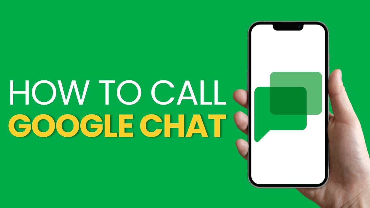 How to Call in Google Chat YouTube
