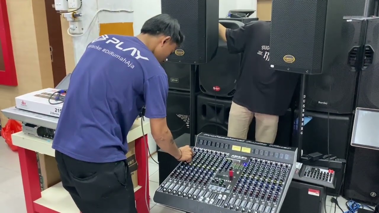 Mixer Ashley King 16 Premium | Mixer Profesional untuk Sound System & Live Music