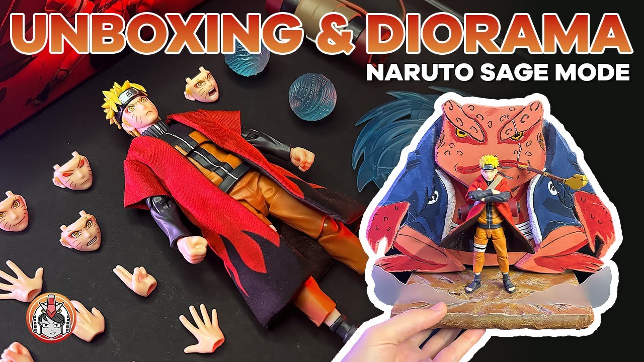 GAMABUNTA Diorama for Naruto SAGE MODE | SHFiguarts | Speed Unboxing | ASMR | Naruto Shippuden