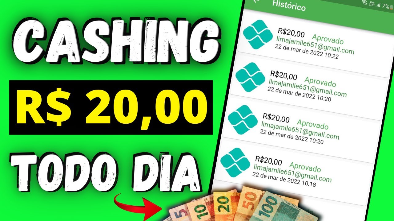 [NOVO 2022] BUG DO CASHING PARA GANHAR R$20 SEM INDICAR VIA PIX - #Cashing Ganhar Dinheiro