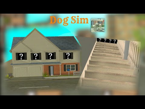 Что находится на втором этаже дома в Dog Sim? Как это сделать? - Dog Sim