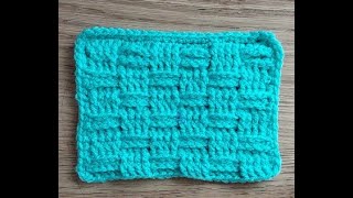 Mandensteek Haken Met Een Reliëf Steek Nederlands Steek Van De Week