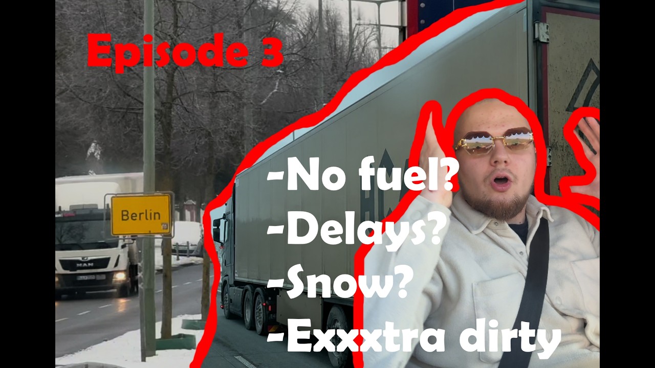 Rollin' East | Dirty & Dangerous | 4K Vlog | Truck Driver Scania