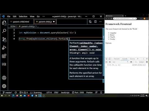 Extrait de la formation Javascript | Handling Parent & Children DOM With JAVASCRIPT