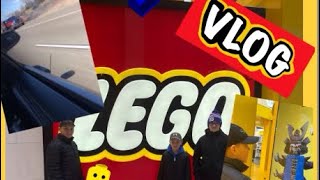 VLOG ( CAR ON FIRE ) lego store #crazy #awesome