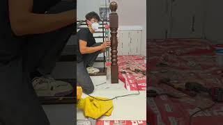 Solid Wood Staircase Installation | Complete Process from Start to Finish