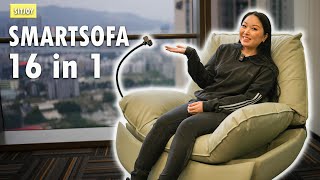 Sitjoy 16 in 1 SMARTSOFA - Voice control and many secrets!