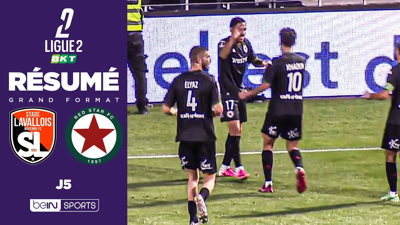 Résumé : Malgré un BANGER encaissé, le Red Star s'impose à Laval