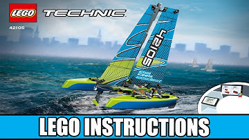 LEGO Instructions 42105 – Catamaran (LEGO Technic)