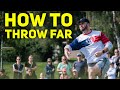 How To Throw A Disc Far