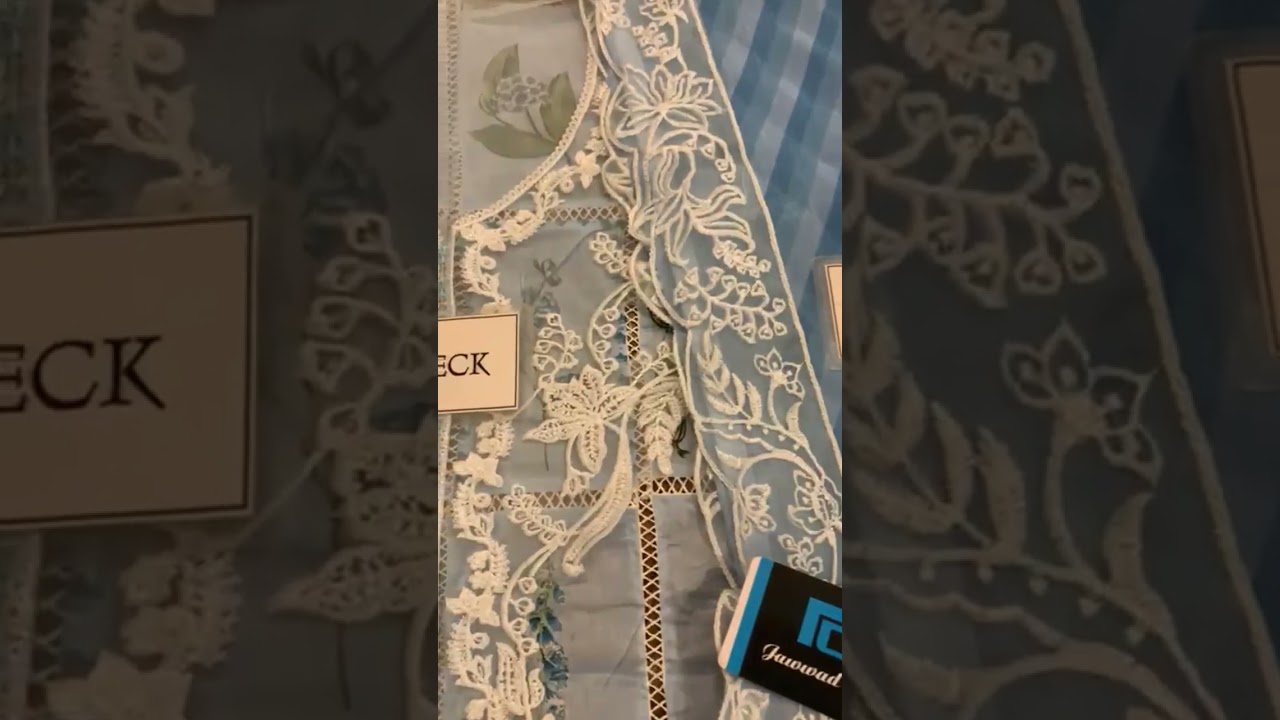 Luxurious Unstitched Crimson Lawn Suit – Detailed Fabric & Embroidery Showcase!