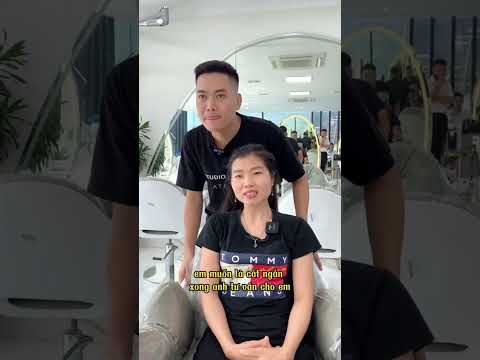 Video Tóc mỏng, gò má cao để tóc kiểu gì đây ?- 1900 Hair... - youtube