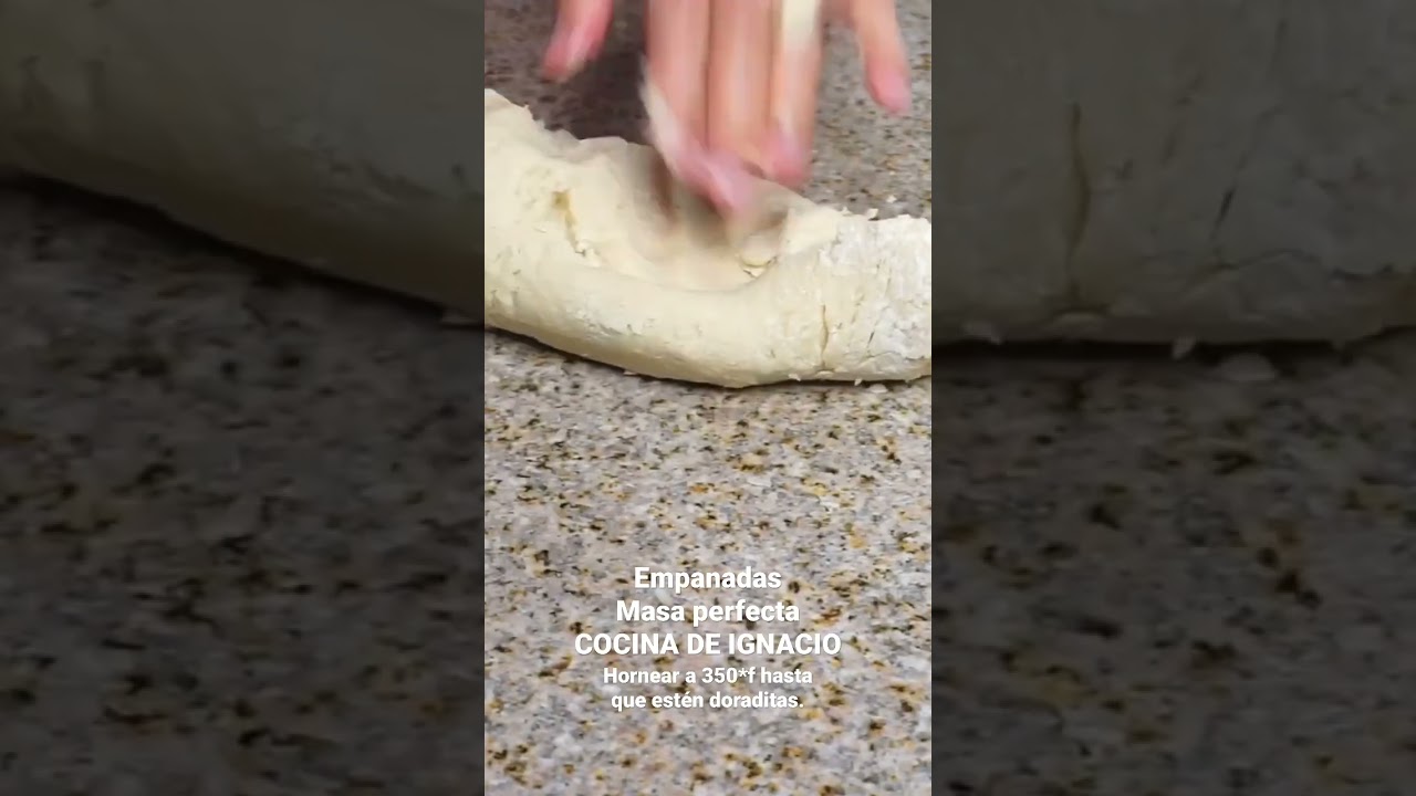 Masa perfecta para empanadas dulces! 