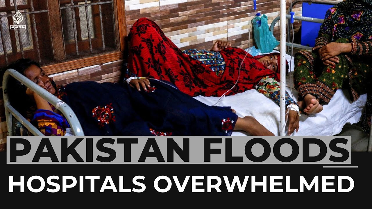 Pakistan’s hospital overwhelmed as water-borne illnesses spread