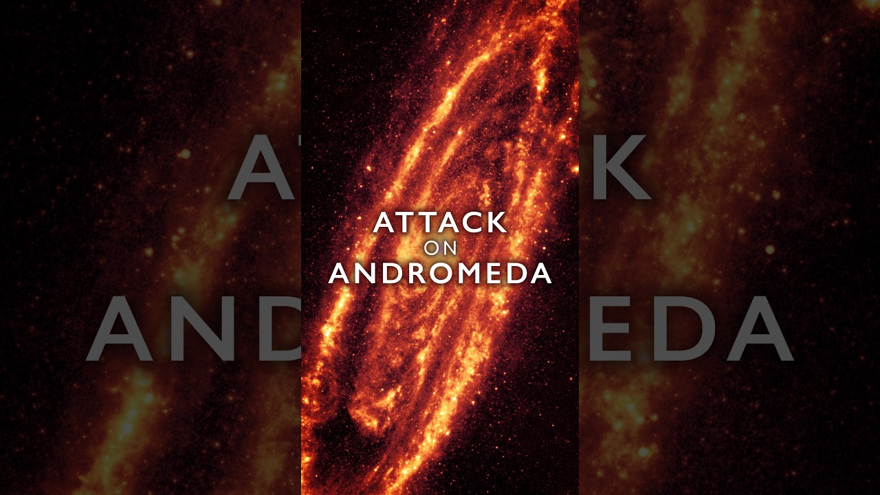 The Andromeda Galaxy Is Under Attack