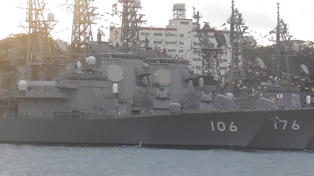 横須賀軍港めぐり 逆コース フリートウィーク19 横須賀地方隊 海上自衛隊 Japan Maritime Self Defense Force Youtube