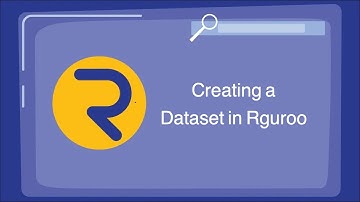 Creating a new dataset in Rguroo