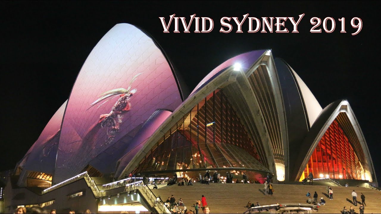 Vivid Sydney | 2019 | Light Show | Sydney Opera House | Harbour Bridge