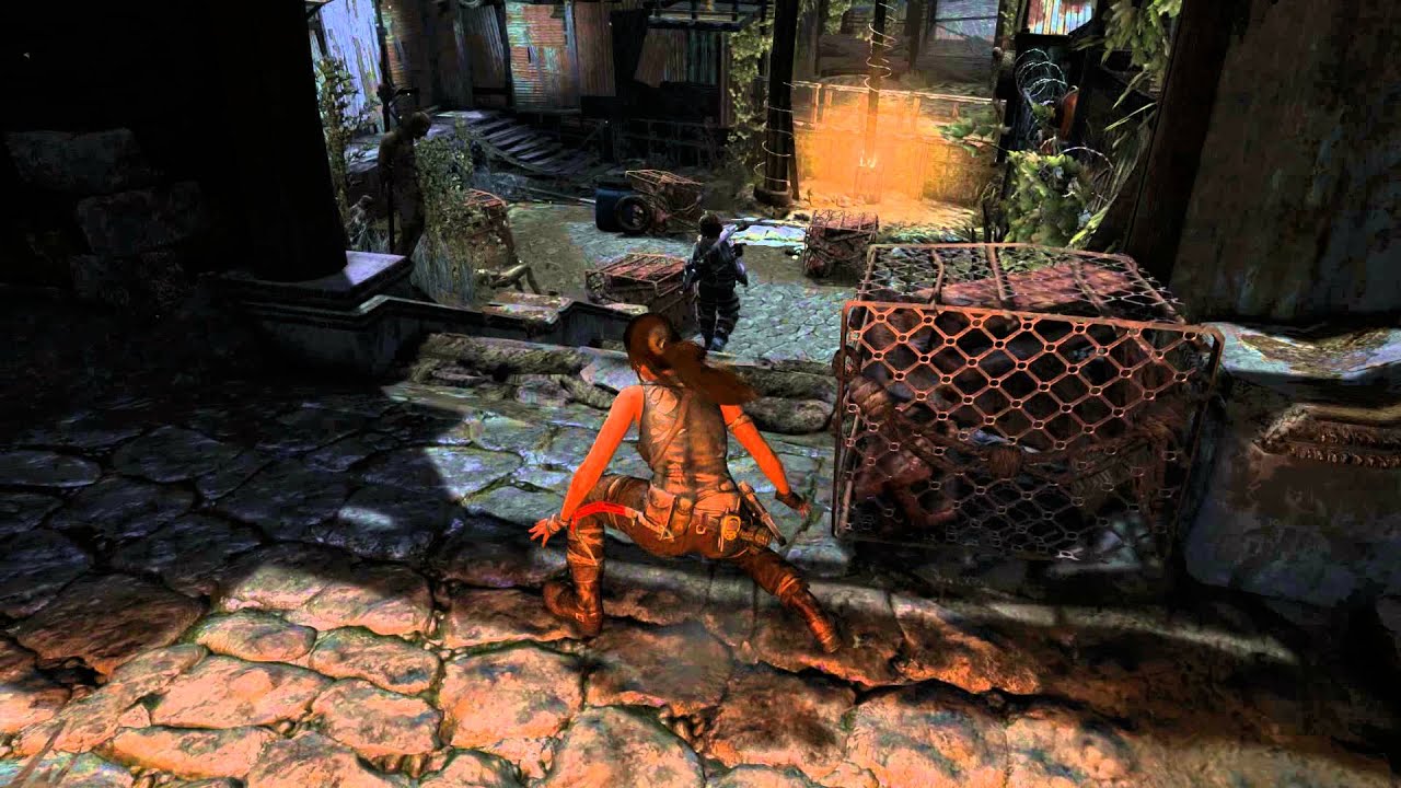 Tomb Raider 2013 stealth attack