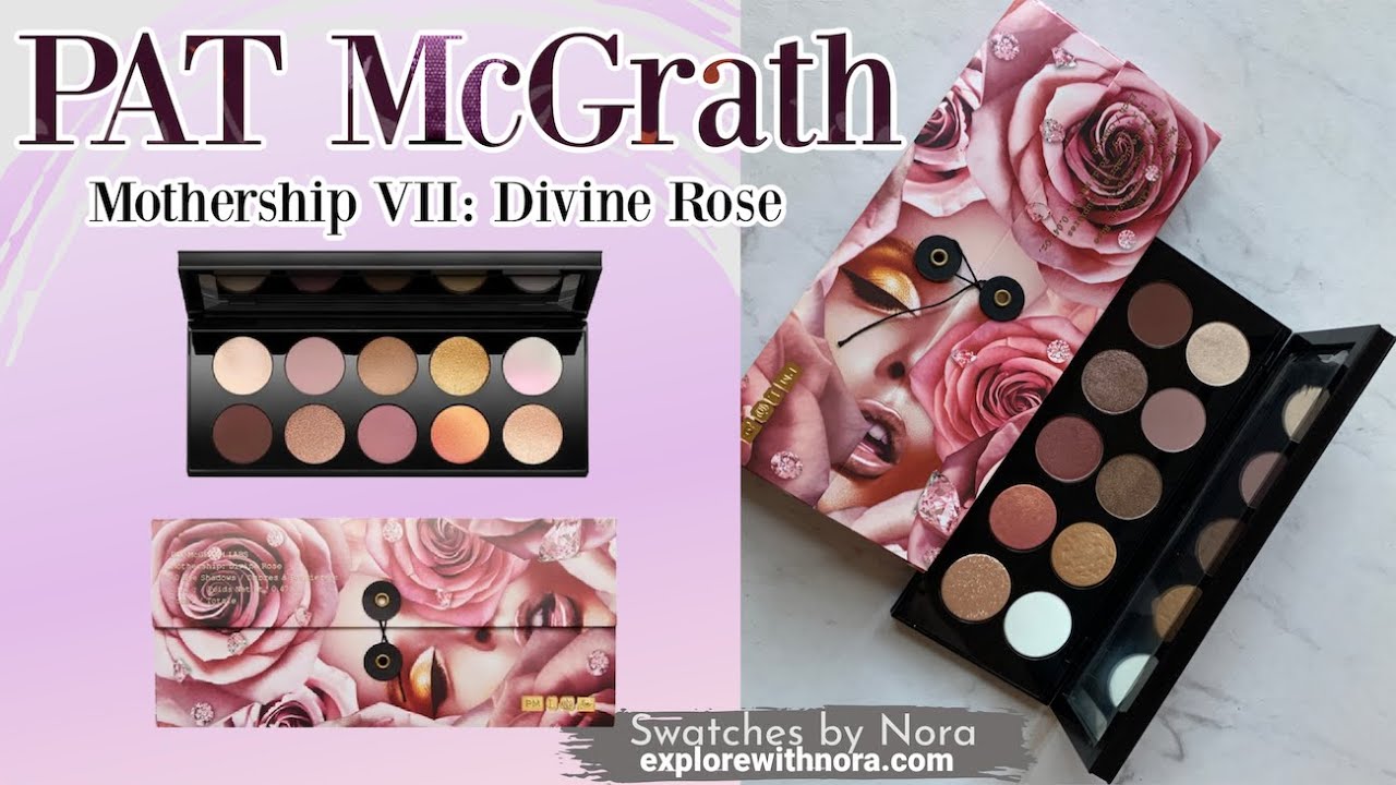 PAT McGrath Mothership VII: Divine Rose Detail Swatches by Nora