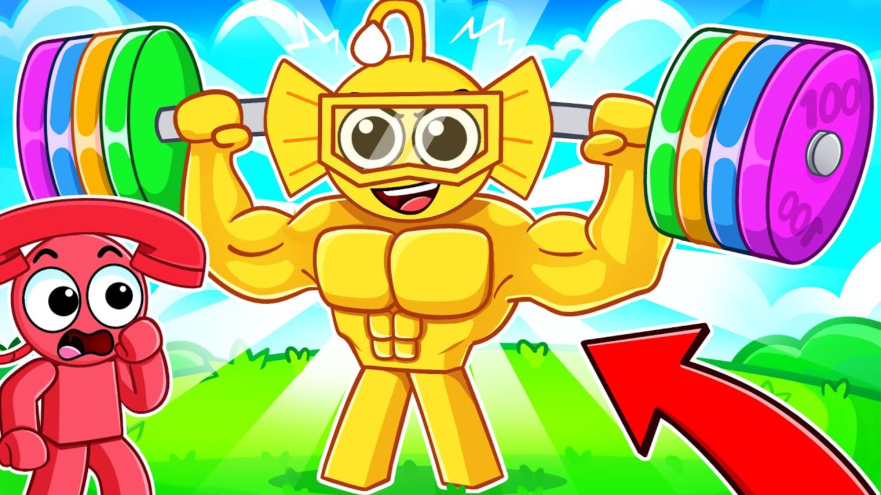 Becoming the STRONGEST SPRUNKI in Roblox!