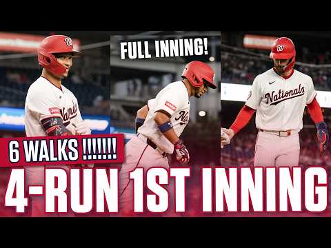 6 WALKS + 4 RUNS in 1 INNING! | Full Inning