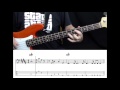 Stevie Wonder - You Are The Sunshine Of My Life (Bass cover with tabs in video)