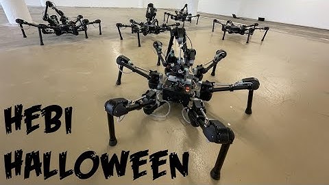 HEBI Halloween - Attack of the Hexapods!