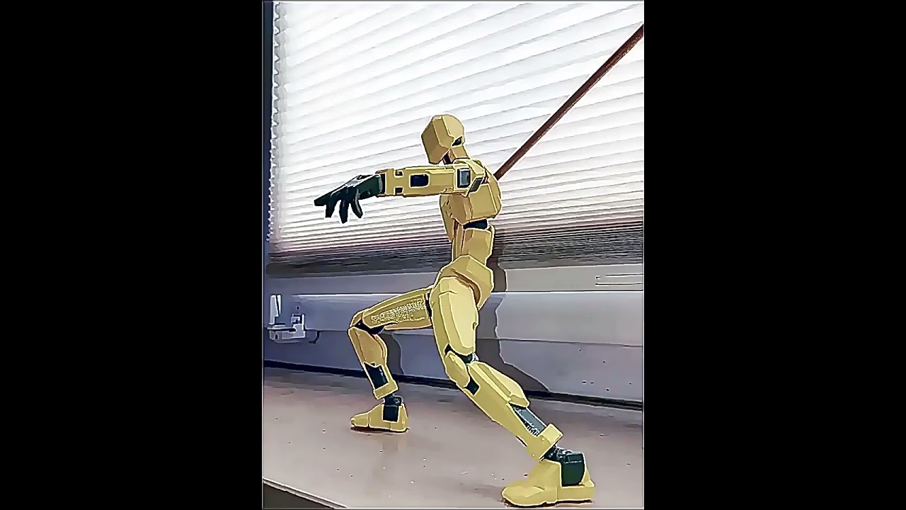 T13 Action Figure Titan 13 Action Figure Dummy Lucky 13 Action Figure 3D Printed Multi-Jointed