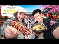On teste les restaurants pour TOURISTES à Asakusa (le 2ème resto le visuel est spécial...)